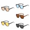 Big Frame Square Sunglasses UV400 Retro Eyewear Lightweight Pilot Sun Glasses  Outdoor