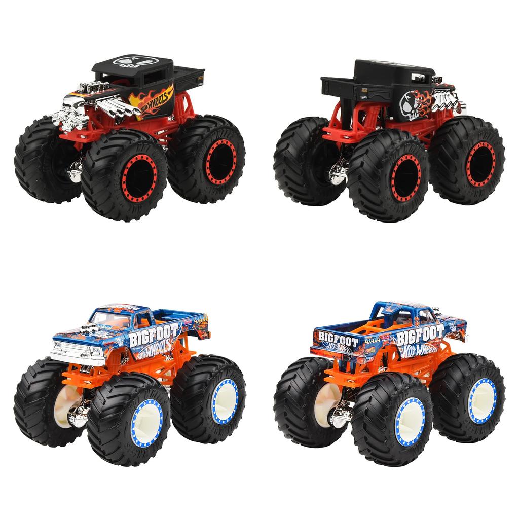 Hot Wheels Монстр Трак Ассорти Мини Транспорт Возраст 164 Игрушки, Машинки, Коробка на 8 машинок, 3+, Многоцелевой, 983J-FYJ44
