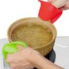 4Pcs Silicone Oven Mitts Heat Resistant Kitchen Mittens Pinch Mitts Anti-Scald Silicone Potholders Non-Slip Cooking Mitts Versatile Mini Oven Mitts