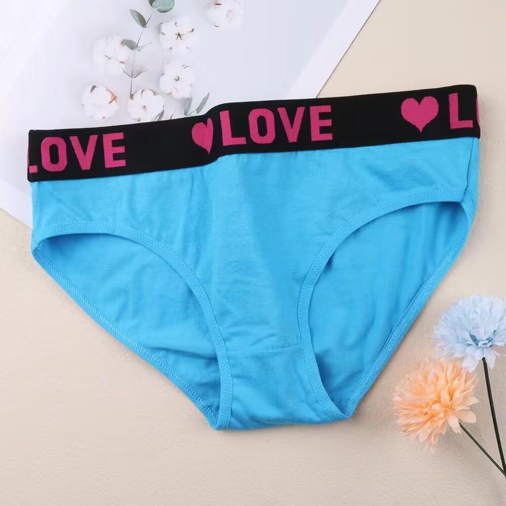 Женские хлопковые трусики Мягкое нижнее белье Удобные трусы Цветочные кружевные трусы Трусики с низкой посадкой Нижнее белье M-XL