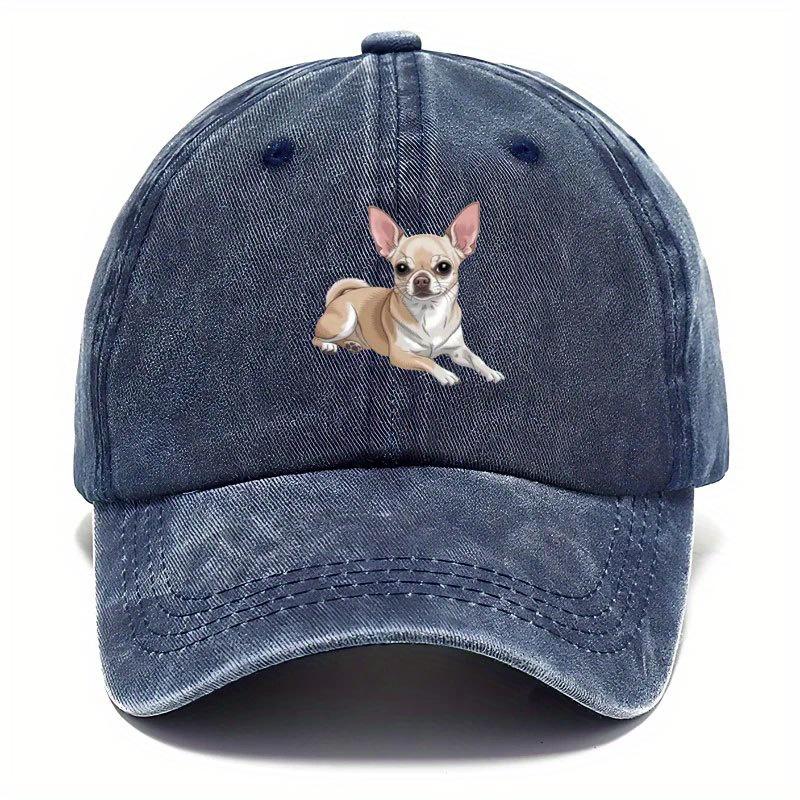 1pc Vintage Lucky Print Adjustable Baseball Cap Suitable for Breathable Retro Unisex Hat with Iconic Figure