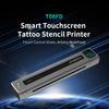 Новый беспроводной принтер для тату-трафаретов AIMO T08FD, трансферная машина с бумагой, совместим со смартфоном и ПК, машина для переноса татуировок