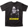 Мужская футболка Blondie Funtime Музыка Классика Концерт Рок-н-Ролл Группа Футболка Черная Унисекс Футболка