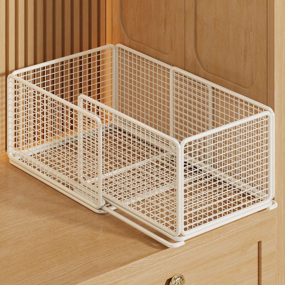 Layered Design Wardrobe Storage Rack Expandable Wardrobe Organizer Kitchen Cabinet