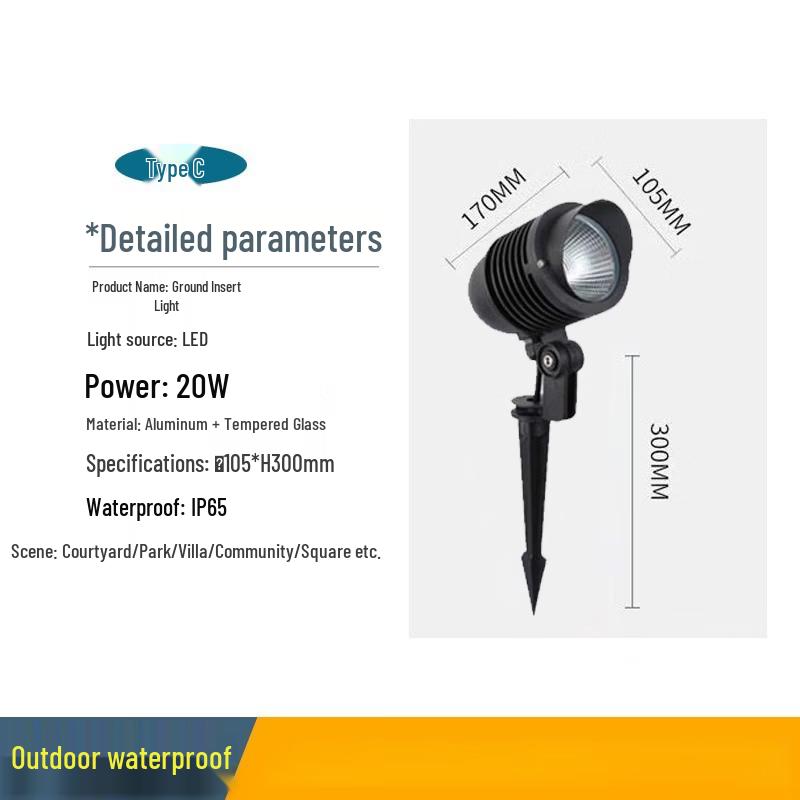 Outdoor LED Landscape Tree Spotlight