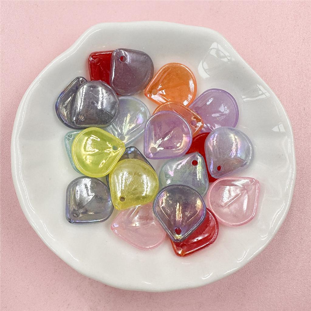 Товары для вечеринок 13,5*14,8 мм 20 шт. серьги-шпильки браслет кулон лепестки цветов AB цвета бусины-шармы аксессуары для изготовления ювелирных изделий своими руками