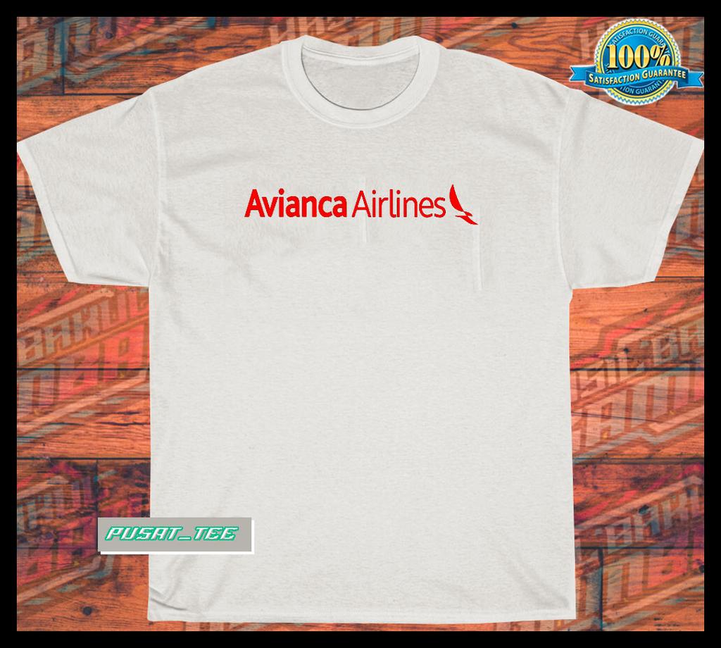 Новая забавная футболка Avianca Latin logo american РАЗМЕР S-5XL Унисекс футболка