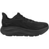 HOKA Clifton 10 Беговые Черные Кроссовки с Амортизацией для Бега и Ходьбы, (1162031-BBLC), Ультралегкий (Черный/Размер 23.0/Женский)