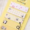 Cartoon Memo Pad Kawaii Classification Label Stationery Panda Sticky Notes  To Do List