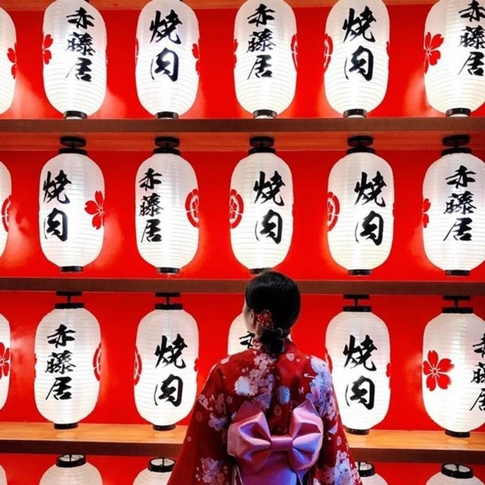 Traditional Design Chochin Lantern Folk Decor Wind Lantern Japanese Lantern  Wall Decoration