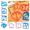 1Pc Kids Sandwich Cutter Bread Mold Random Color Sandwich Cutter Cute Shape Perfect for Bento Lunch Boxes Accessories