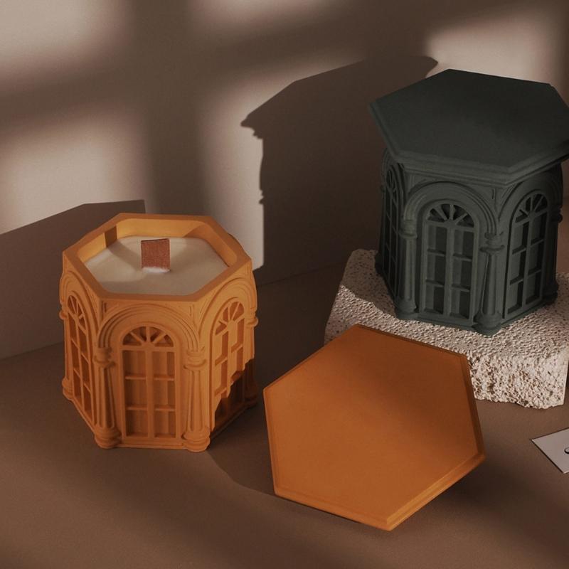 Силиконовая форма для подсвечника Силиконовые формы для подсвечников Гибкие силиконовые формы для банок со свечами Мягкая силиконовая форма для свечей
