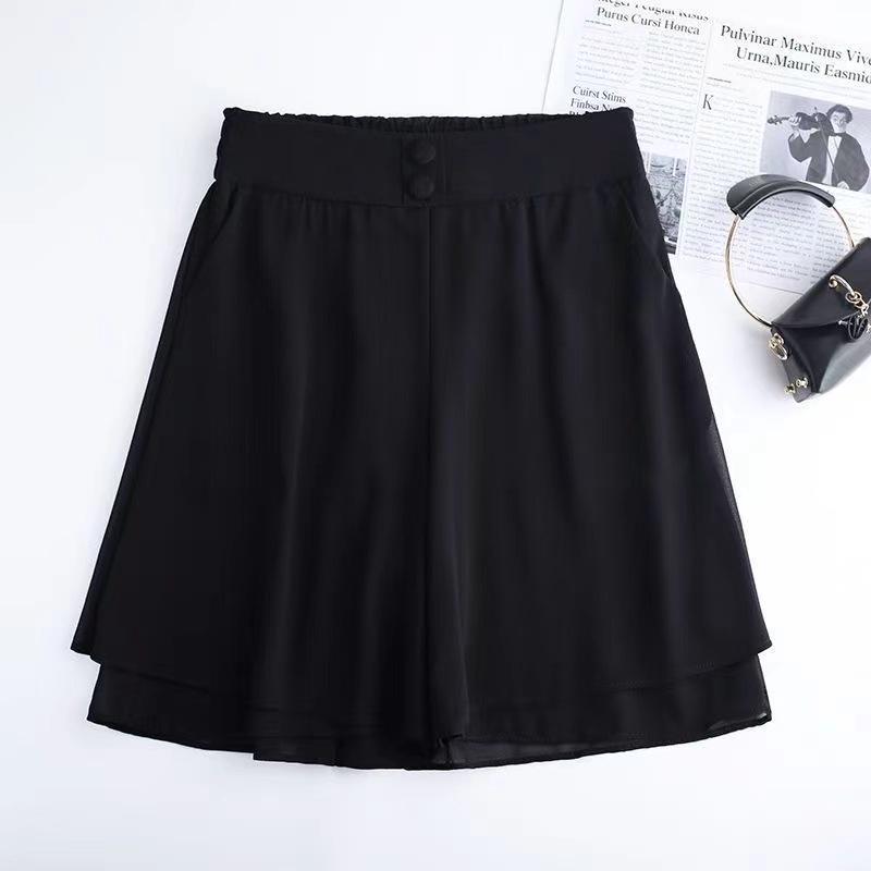 Women's Summer 2023 A-Line Drape Skort: Wide-Leg, Loose, Slim, Casual & Lightweight