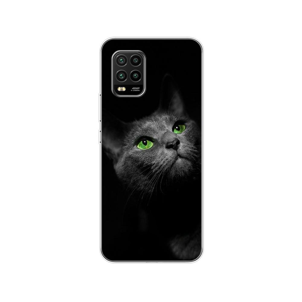 Чехол для Xiaomi Mi 10 Lite 6,57 "Мягкий силиконовый чехол из ТПУ для Xiaomi Mi 10Lite 5G Mi10Lite, задняя крышка для телефона, бампер, чехол