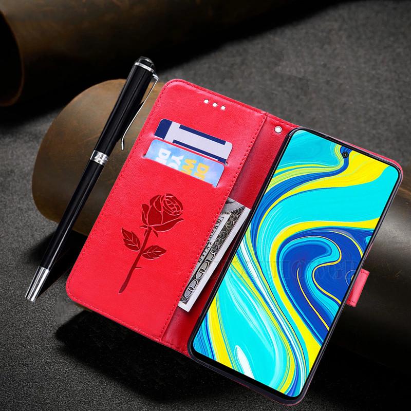 Кожаный магнитный флип-чехол с цветочным рисунком для Xiaomi POCO X3 NFC M3 Redmi Note 9 9S 8T 8 7 Pro Max 9A 9AT 9C NFC Mi 10T Lite Mi10T 5G, мягкий чехол-кошелек-книжка