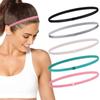 Running Rubber Sweatband Women Men Sport Hairbands Anti-slip Elastic Bands Sports Head Band