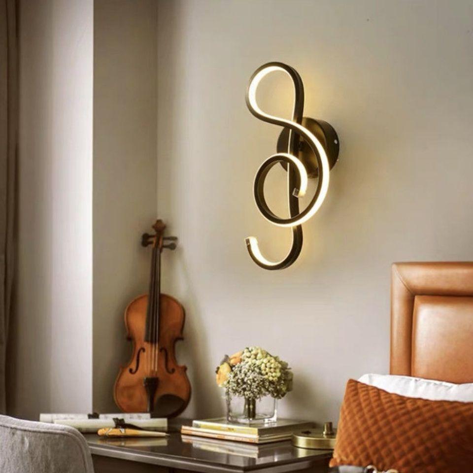Bedroom Background Wall Lamp Simple Modern Bedroom Children's Room Lamp Bedside Aisle Living Room Corridor Lamp