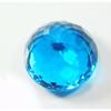 52 Ct Lab-Created Round Cut Ocean Aquamarine   Blue Loose Gemstone