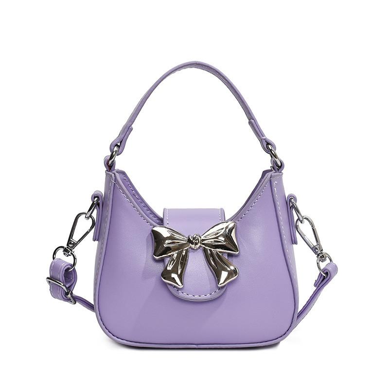 Childrens Bow Handbag Lightweight Design May Also Armpit Bag Bag Crossbody