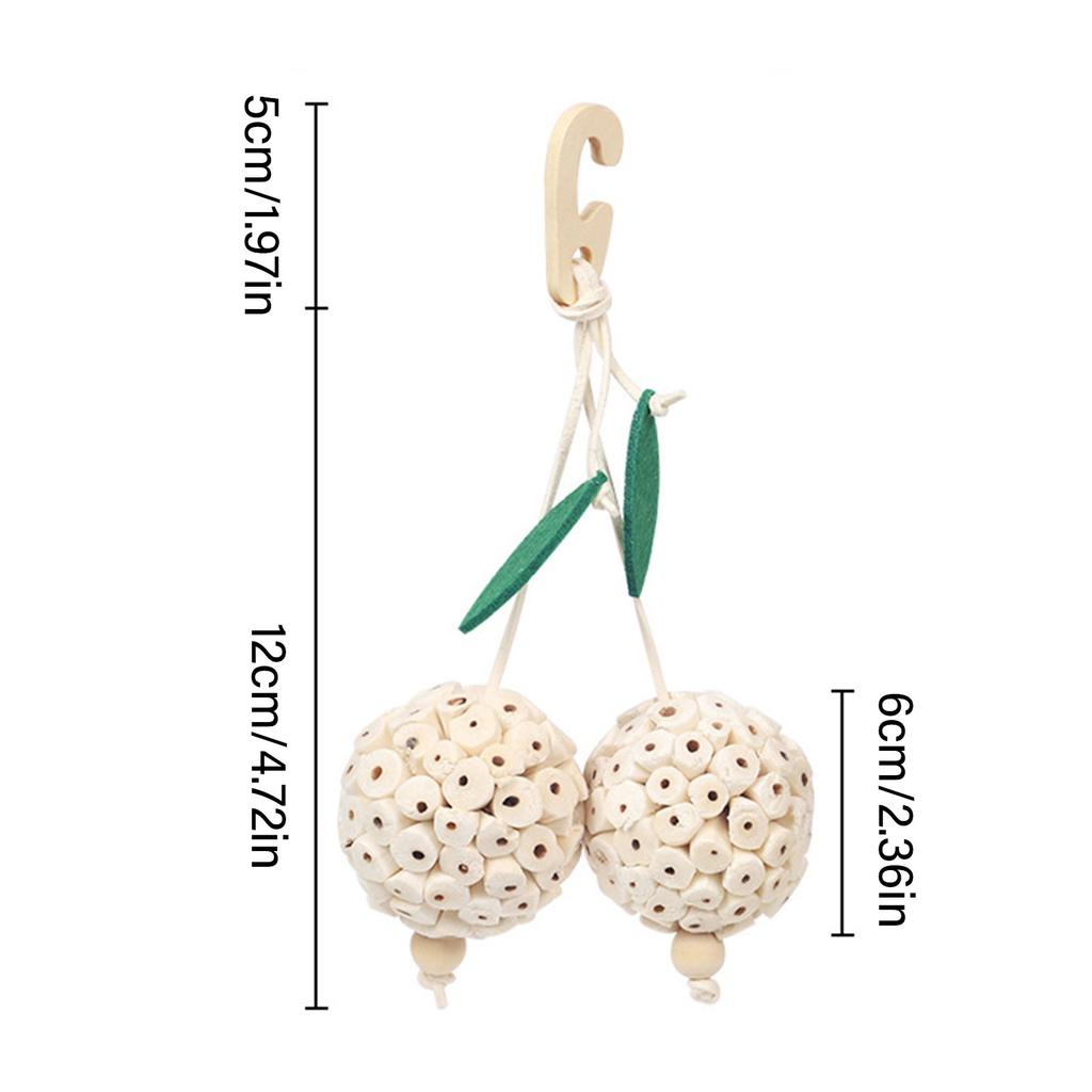 Маленькая жевательная игрушка для мелких животных, жевательная игрушка для птиц, попугаев, деревянная жевательная игрушка для моляров, для жевания, для чистки зубов, принадлежности