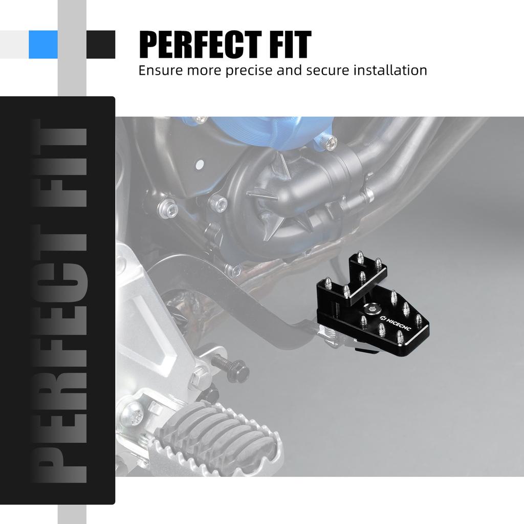 NICECNC For Yamaha Tenere 700 2019-2024 DualControl Brake Pedal Extender Gear Shift Lever Shifter XTZ 700 T700 Accessories