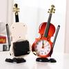 Creative Desk Clock  Violin and Alarm Clock KTY