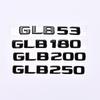 Совместимые значки заднего номера для Mercedes-Benz серии GLB: GLB53, GLB180, GLB200, GLB250