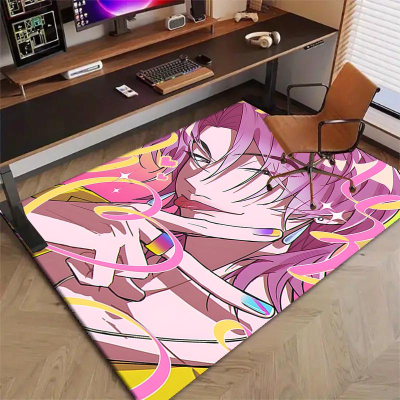 1pc KPop Demon Hunters27 Design Printed Area Rug Carpet for Bedroom Living Room Home Decor Rugs Mat Non Slip Mat Rug for Bedside