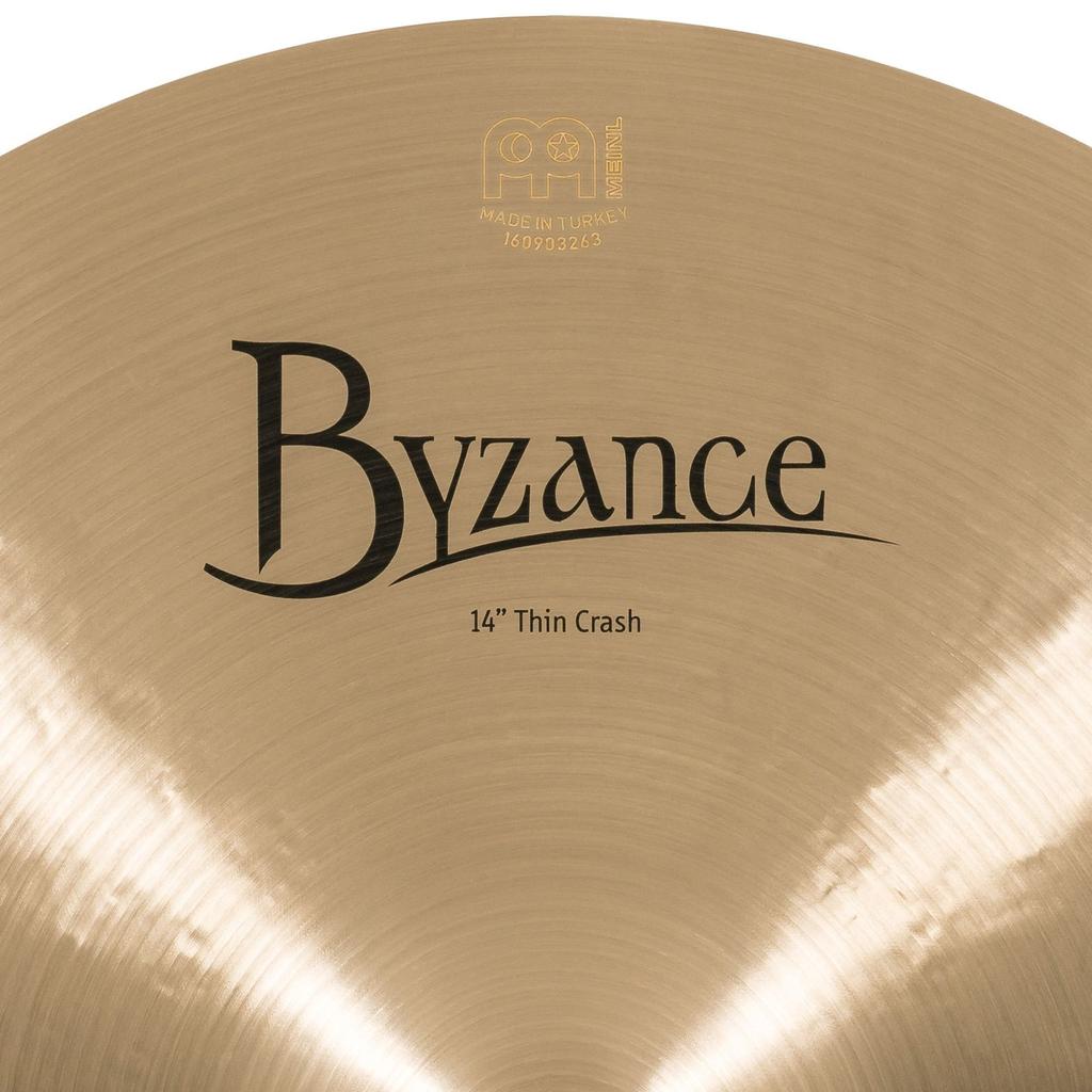 MEINL Byzance Traditional Series Crash Cymbal Thin Crash B14TC 14"