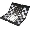 Magnetic Travel Chess Set Folding Magnetic Chess Board with Magnetic Chess Pieces Portable Travel