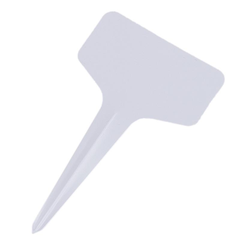 100 Pcs Garden Labels Gardening Plant Classification Sorting Sign Tag Card White