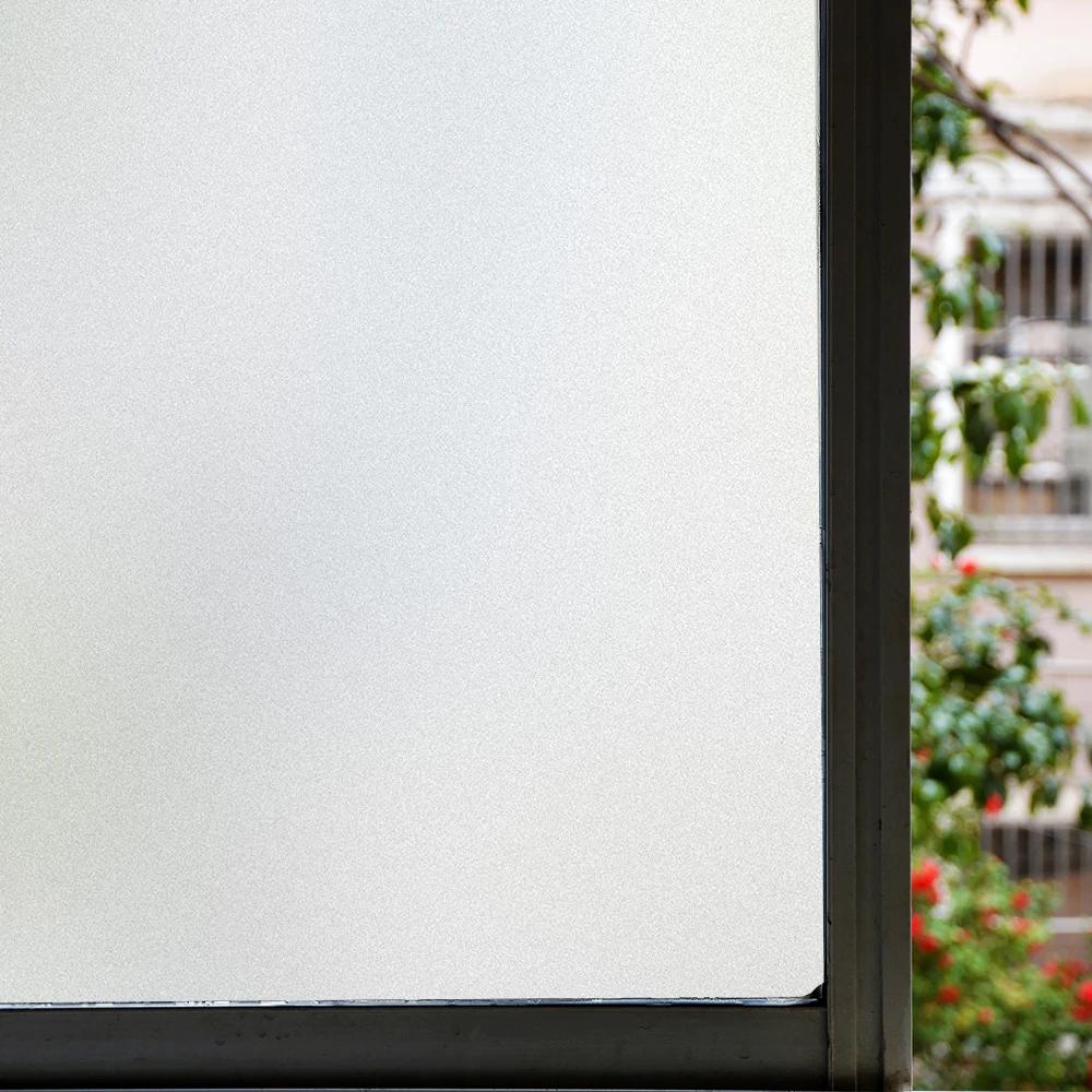 Пленка для защиты окон Матовая пленка для окон Солнцезащитная антистатическая пленка Неклеящаяся терморегулирующая съемная оконная наклейка Главная
