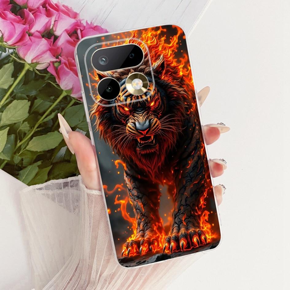 Чехол для Realme 16 Pro / Realme 16 Pro+ Чехол RMX5121 RMX5120 RMX5131 Популярный Мультяшный Мягкий Тонкий Прозрачный ТПУ Защитный Чехол для Телефона