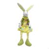 Bunny Figurine Easter Decoration Cute Cartoon Art Crafts Plush Toy Ornament for