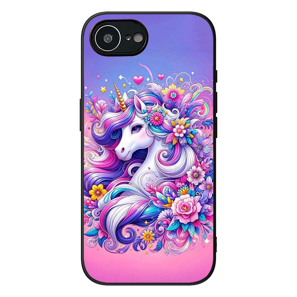 Cartoon Unicorn Horse Anime Phone Case for Motorola Moto Edge 50 30 Fusion 40 NEO Ultra Pro G22 G23 G20 G35 G84 G13 G53 Cover