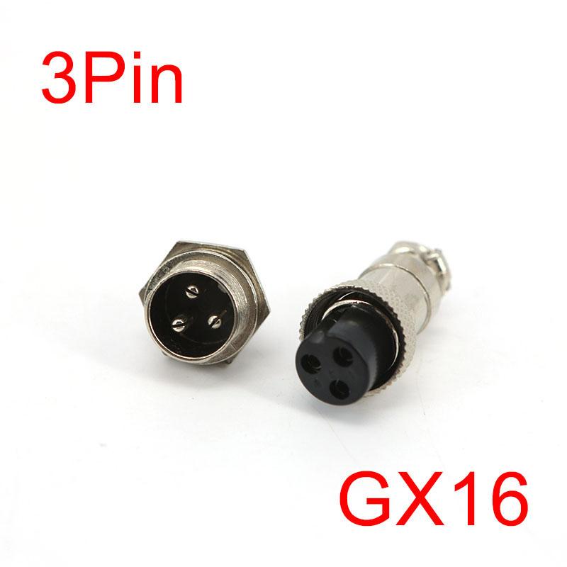 16 мм GX16 2 3 4 5 6-контактный авиационный штекерный разъем женский разъем кабельный разъем мужской женский преобразователь мощности 250 В 3/5/7 AMP q1