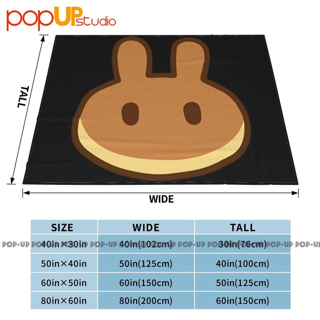 Pancakeswap Logo Cake Crypto Merch Currency Hodl Trader Ultra-Soft Blanket Quilt Winter Sofa Cover Bed Covers