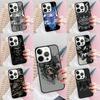 Чехол для телефона iPhone 17 Air 15 16e 14 13 Pro Max Coque 12 11 Pro Max PLUS с изображением маски шлема японского воина самурая