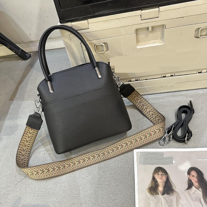 Новая кожаная женская сумка-ведро, сумка-мешок, высококачественная сумка из коровьей кожи с верхним слоем, модная кожаная сумка через плечо