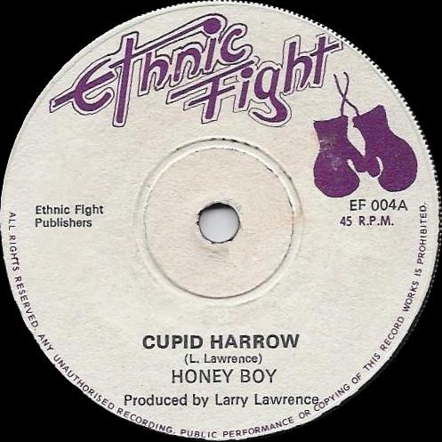 7inch Record HONEY BOY Cupid Harrow EF004 Ethnic Fight 1975 UK Reggae Ska Dub Used