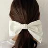 oar Classic Leaf Ribbon Barrette (2 colors, choose 1)
