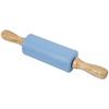 Rolling Pin - 23 Cm - Silicone - Ideal for Children - Brown