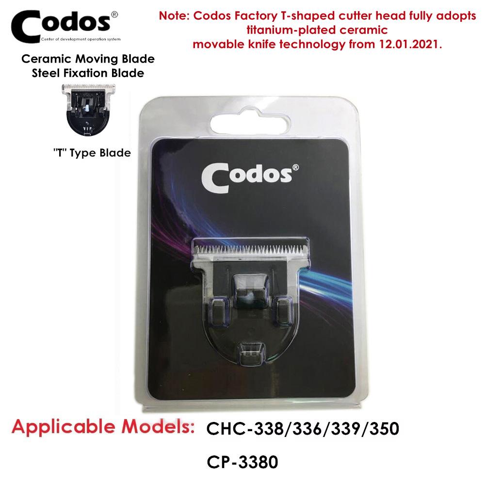 Original Codos CP6800 CP9600 CP3380/5000/5200/8000/9200/9700 Spare Knife Professional Pet Clipper Trimmer Extra Blade Spare Head