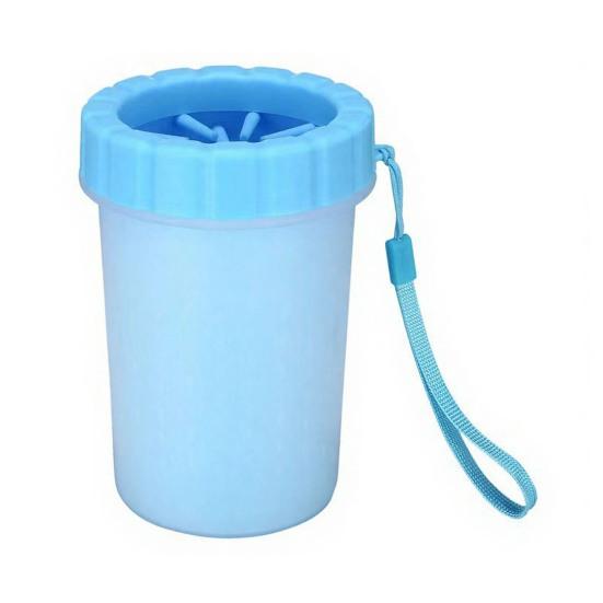 Yousheng Dog Paw Cleaner Cup Portable Dog Paw Cleaning Tool Silicone Paw Cleaner with Soft Bristles for Medium Large Dogs Travel Park Visit