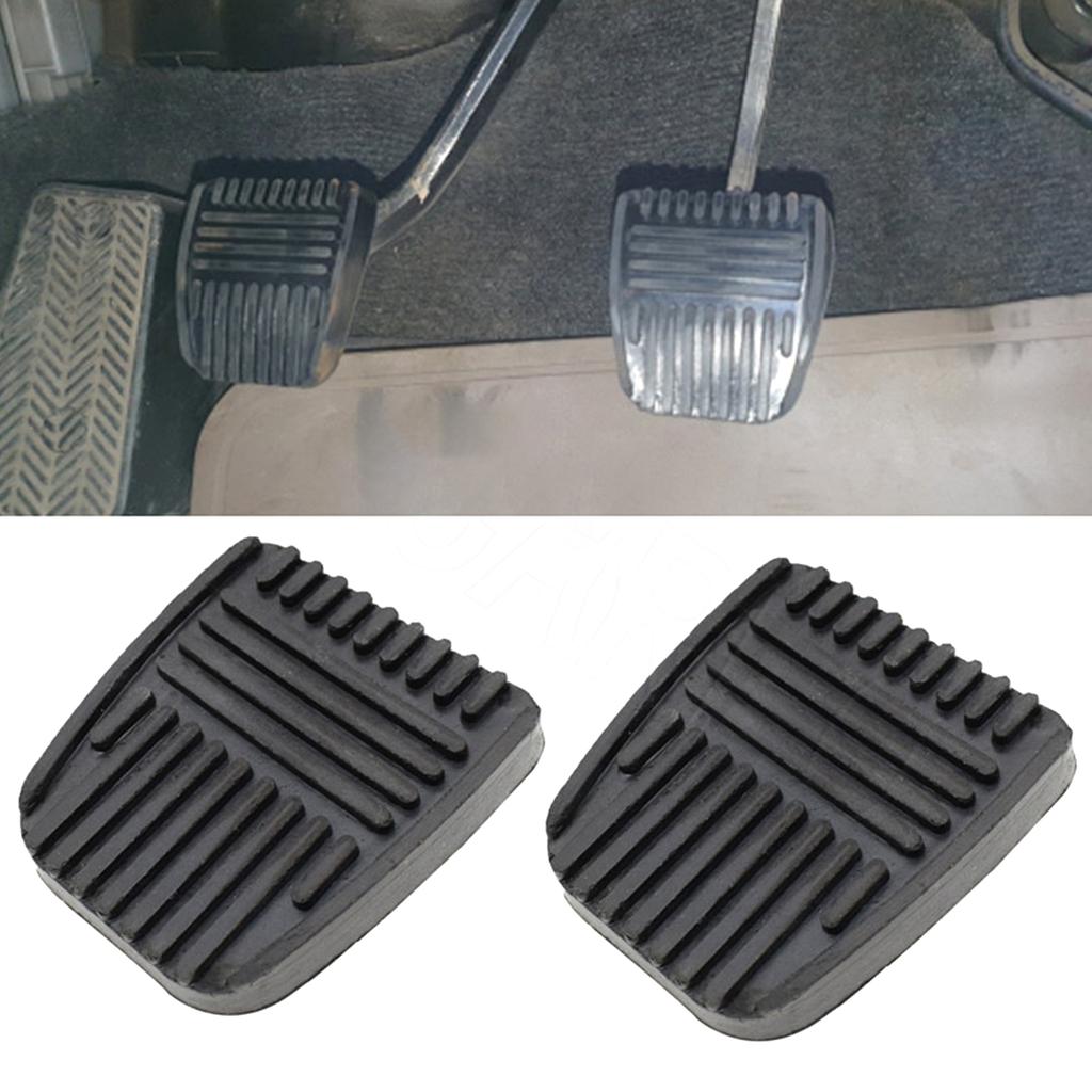 1 Pair Clutch Brake Pedal Rubber Pad Fit for 4Runner Camry Celica Paseo RAV4 31321-14020 Auto Brake Clutch Pedal Cover