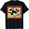 Кот Феликс, Классическая Винтажная Ностальгическая Мультяшная Футболка