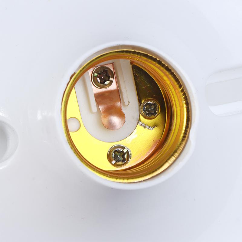 E27 Светодиодный патрон для лампочки с круглым цоколем, подвесной светильник, цоколь, промышленный потолочный настенный светильник, цоколь