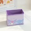 Hello Kitty Kuromi Cinnamoroll My Melody Узор Складной Настольный Органайзер для Хранения Косметики и Офисных Принадлежностей