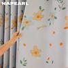 1 шт. NAPEARL 70-80% затемняющие, модные и теплые детские шторы с принтом для спальни, гостиной, домашнего декора