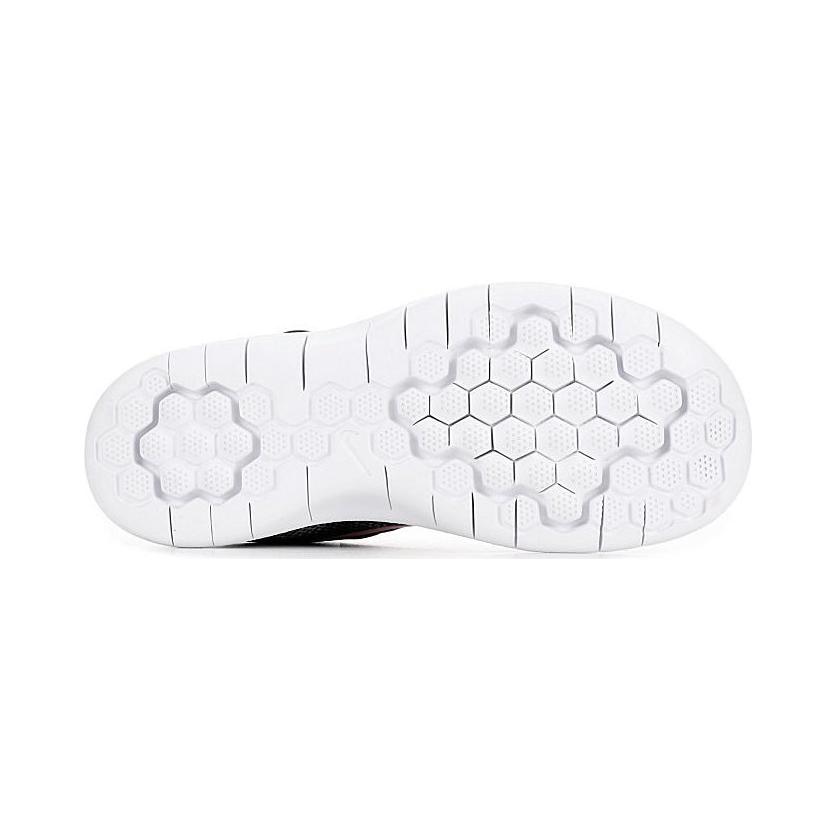 Nike Flex 2018 RN Удобные Простые Нескользящие Низкие Детские Кроссовки Детские кроссовки Черные Белые Красные AH3437-001